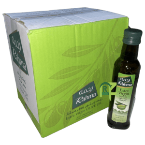 RAHMA EXTRA VIRGIN OLIVE OIL 12P*250ML  | زيت زيتون رحمه 12حبه*250 مل