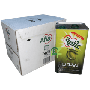 AFIA OLIVE OIL TIN 4P*4LTR | زيت زيتون عافيه تنك 4حبه*4لتر