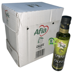 AFIA OLIVE OIL 12*250ml | زيت زيتون عافيه 12*250 مل