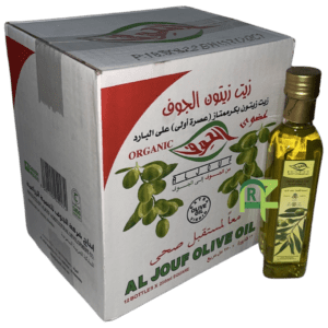 AL JOUF OLIVE OIL BOTTLE 12P*250ml | زيت زيتون الجوف 12حبه*250 مل