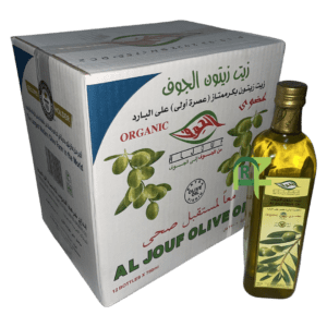 AL JOUF OLIVE OIL 12P*750ml | زيت زيتون الجوف 12حبه*750مل