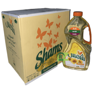 SHAMS SUNFLOWER OIL 6P*1.5LTR | زيت شمس 6حبه*1.5لتر