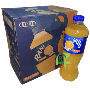 RANI ORANGE JUICE FAMILY 6P*1.5L | عصير راني عائلي برتقال 6حبه*1.5لتر