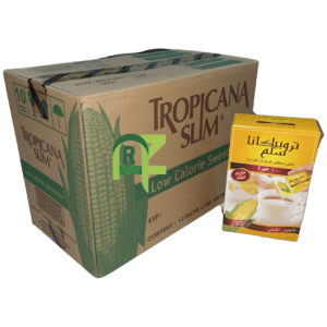 TROPICANA SLIM SUGAR 12P*100Cups | تروبيكانا سلم 12حبه*100عبوة