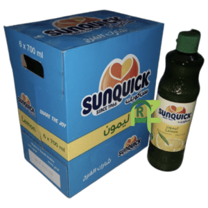 SUNQUICK LEMON 6P*700ML | عصير سن كويك ليمون 6حبه*700مل