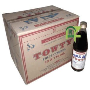 TOWTY JUICE BOTTLE 12P*710ML | شراب فواكه مركز توتي 12حبه*710مل