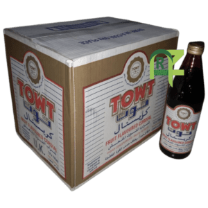 TOWT JUICE BOTTLE CRYSTAL 12P*725ML | شراب التوت كريستال 12حبه*725مل