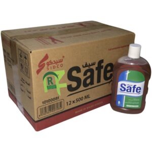 SAFE DISINFECTANT 12P*500 ML | مطهر ومعقم سيف 12حبه*500 مل