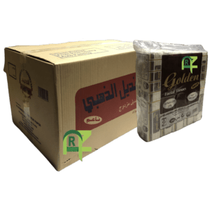 GOLDEN TISSUE 200SHEET*10P*5P | مناديل الذهبي 200منديل*10حبه*5شده