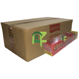GOLDEN ALUMINIUM FOIL 85M*450MM*6P | جولدن ورق قصدير 85متر*450متر*6حبه