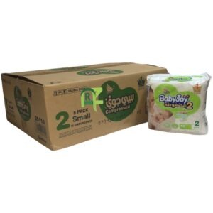 BABY JOY (NO-2) 8PACKS*15P | حفايض بيبي جوي رقم(2) 8كيس*15جبه
