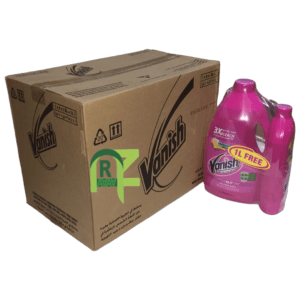 VANISH STAIN REMOVER PINK 4P*3LTR+(1LTR FREE) | فانش مزيل البقع وردي 4حبه*3لتر+(1لتر مجانا)