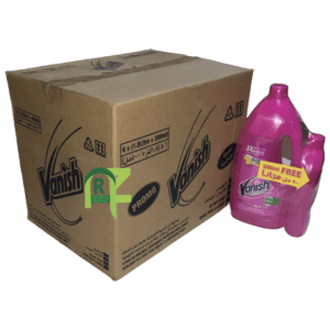 VANISH STAIN REMOVER PINK 6P*1.8L+(500ML FREE) | فانش مزيل البقع وردي 6حبه*1.8لتر+(500مل مجانا)