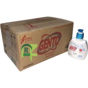 GENTO HAND SOAP BLUE 12P*200ML | صابون غسيل ايدي جنتو ازرق 12حبه*200مل