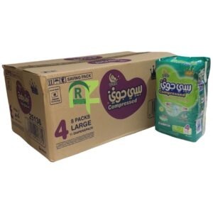 BABY JOY (NO-4) 8PACKS*11P | حفايض بيبي جوي رقم(4) 8كيس*11حبه