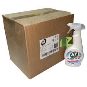 JIF ULTRAFAST BATHROOM SPRAY 12P*500ML | سائل جف حمام بخاخ 12حبه*500مل