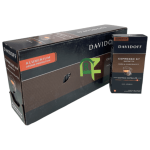 DAVIDOFF CAPSULE ESPRESSO 10*10S*55GM | كبسوله دوفي دوف ايسيبرسو 10*10*55جرام