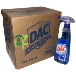 DAC GLASS CLEANER 12P*650ML | منظف زجاج داك 12حبه*650مل