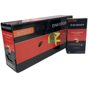 DAVIDOFF CAPSULE RICH AROMA 10*10S*55GM | كبسوله دوفي دوف رينش اروما 10*10*55جرام