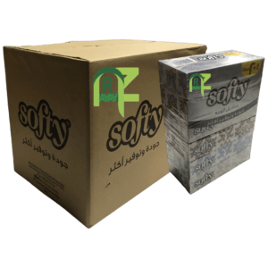 SOFTY TISSUE 80SHEET*6P*6 | مناديل سوفتي 80منديل*6حبه*6شده