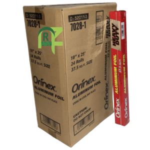 ORINEX ALUMINUM FOIL 37.5*24P | قصدير اورنيكس 37.5قدم*24حبه