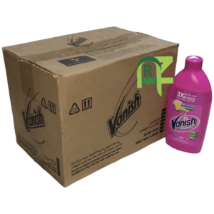 VANISH STAIN REMOVER ROSE 12P*500ML | فانش مزيل البقع وردي 12حبه*500مل
