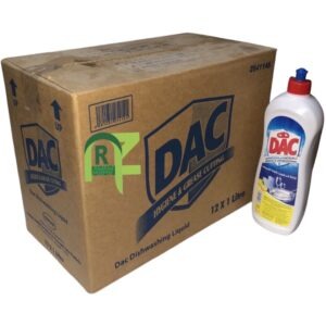 DAC DISHWASH LIQUID LEMON 12P*1L | سائل داك ليمون 12حبه*1لتر