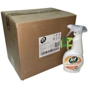 JIF ULTRAFAST KITCHEN SPRAY 12P*500ML | سائل جف بخاخ منظف للمطبخ 12حبه*500مل