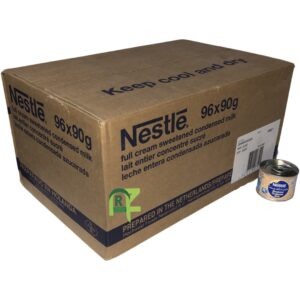NESTLE CONDENSED MILK 96P*90 GM | حليب محله نستله صغير 96 حبه*90 جرام