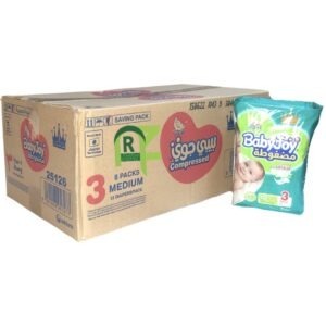 BABY JOY (NO-3) 8PACKS*12P | حفايض بيبي جوي رقم(3) 8كيس*12حبه
