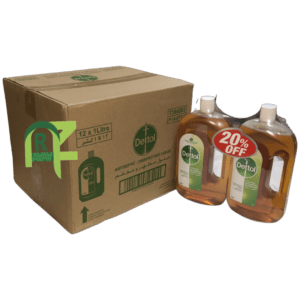 DETTOL DISCINFECTANT LIQUID 12P*1L | ديتول مطهر ومعقم 12حبه*1لتر