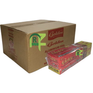 GOLDEN ALUMINIUM FOIL 85M*300MM*6P | جولدن ورق قصدير 85متر*300متر*6حبه