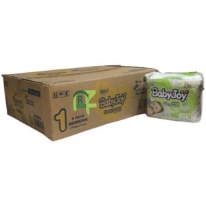 BABY JOY (NO-1) 8PACKS*16P | حفايض بيبي جوي رقم(1) 8كيس*16حبه