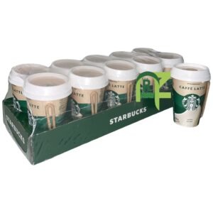 STARBUCKS DRINK CAFFE LATTE 10P*220ML | شراب ستار باكس كافية لاتيه 10حبه*220مل