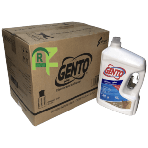 GENTO DISINFECTANT OUD 6P*3LTR | مطهر ومنظف جنتو رائحه العود 6حبه*3لتر