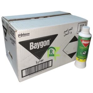 BAYGON POWDER GREEN ROACHES ANTS KILLER 24*250GM | بايجون بودره احضر 24*250جم