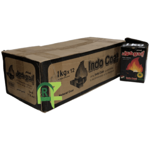 INDO COAL 12P*1KG | فحم اندوكول 12حبه*1كيلو