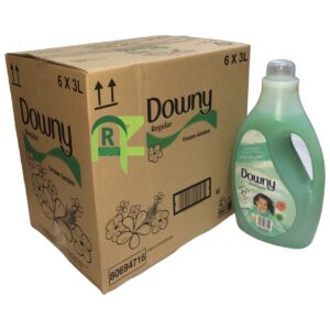 DOWNY GREEN 6P*3LTR |  منعم اقمشه داوني اخضر 6حبه*3لتر