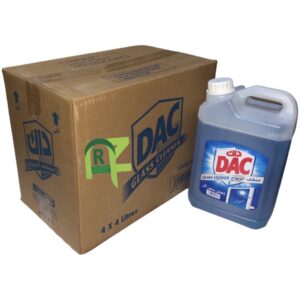 DAC GLASS CLEANER JALUN 4P*4L | منظف زجاج داك جالون 4حبه*4لتر