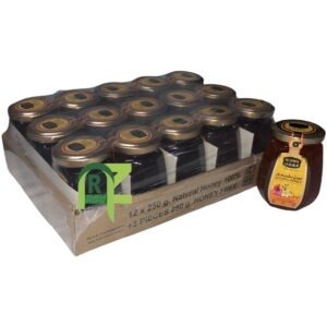 AL-SHIFA HONEY 15P*250 GM | عسل الشفاء زجاج 15 حبه*250جرام